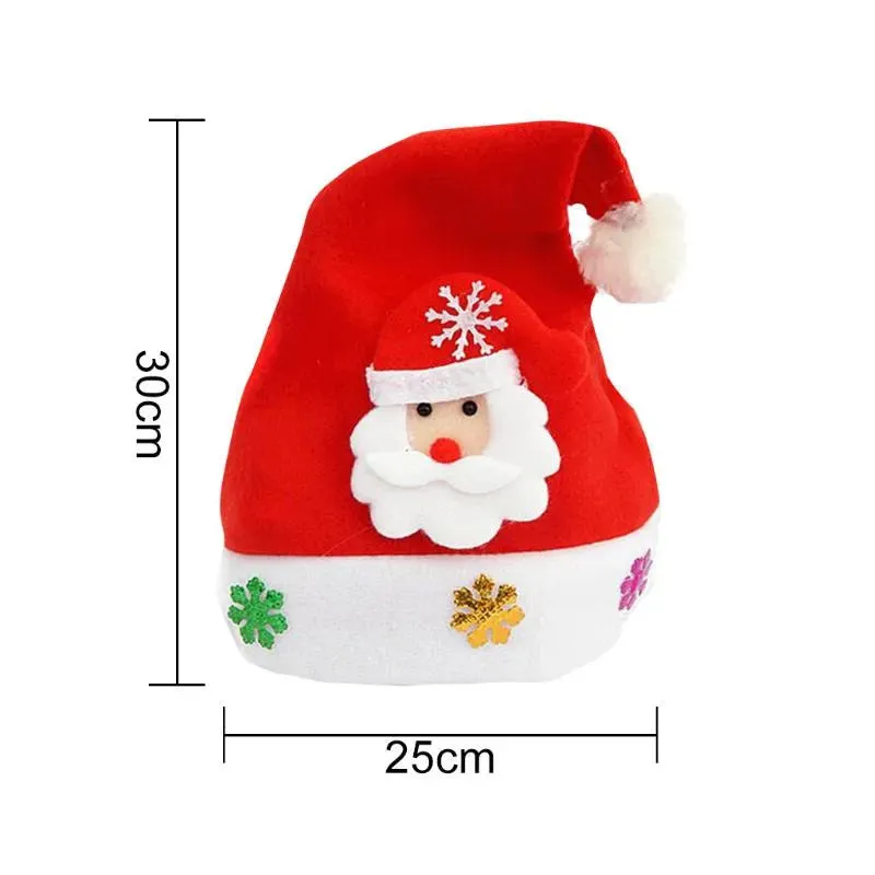 Babymoon Santa Christmas Cap Newborn Photography - Red