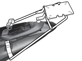 Benelli TNT 15 (11-18) SHAD Top Box Fitting Kit