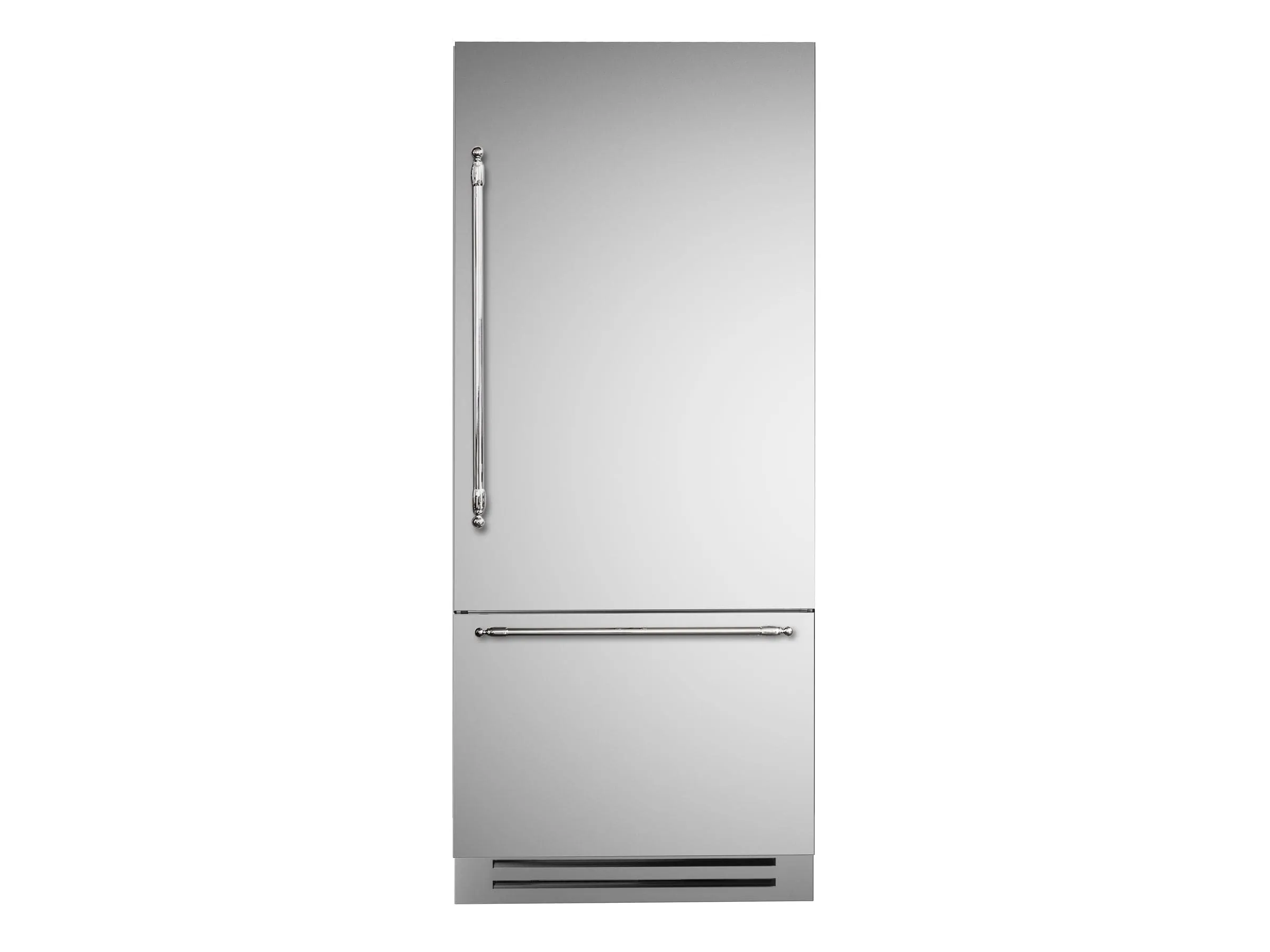 Bertazzoni 36 inch Right Door Stainless Steel Built-In Bottom Mount Refrigerator REF36BMBIXRT