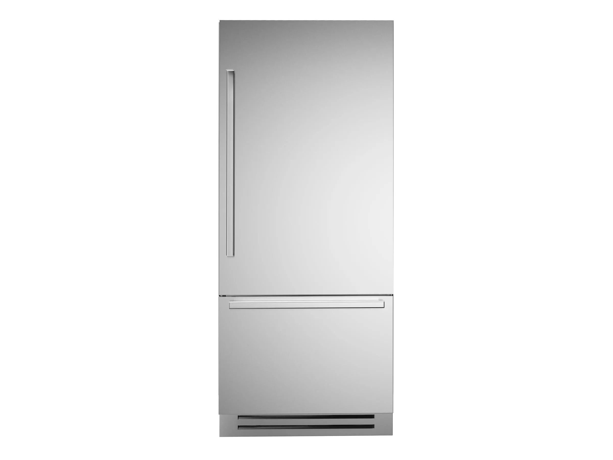 Bertazzoni 36 inch Right Door Stainless Steel Built-In Bottom Mount Refrigerator REF36BMBIXRT