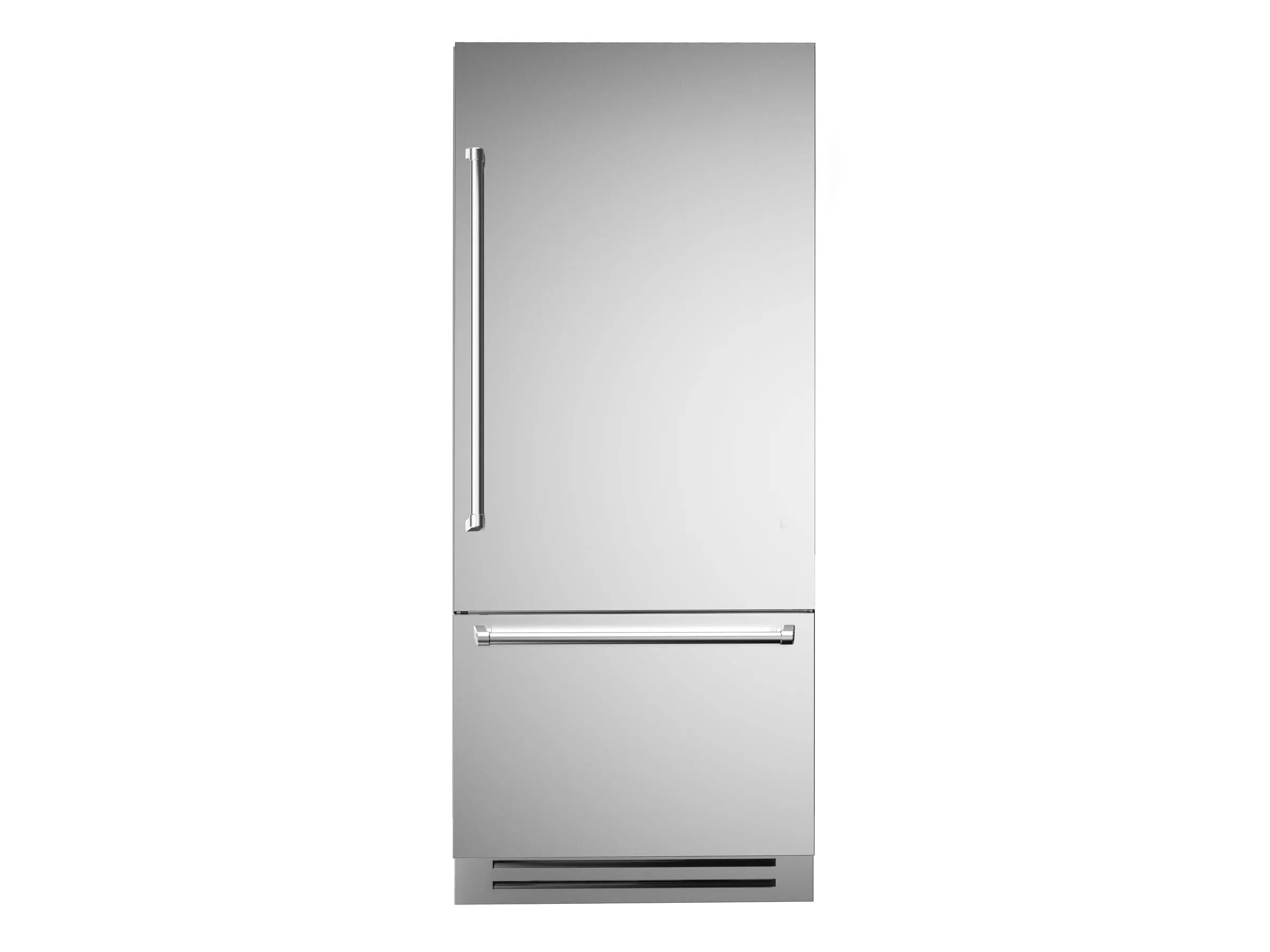 Bertazzoni 36 inch Right Door Stainless Steel Built-In Bottom Mount Refrigerator REF36BMBIXRT