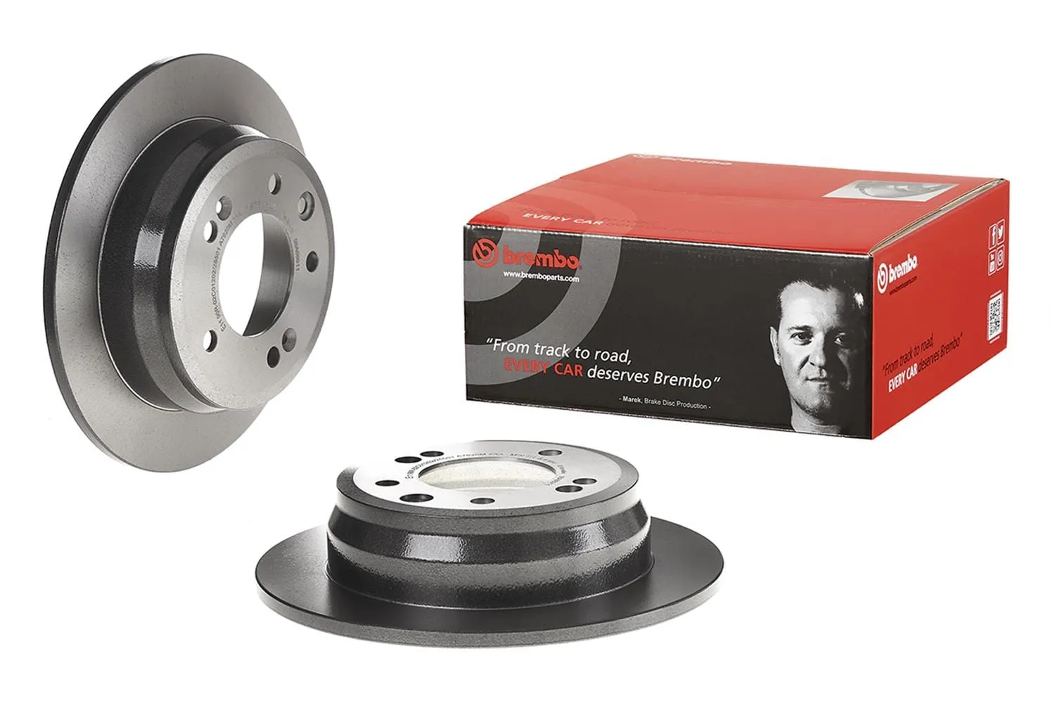Brembo Disc Brake Pad and Rotor Kits KT00227