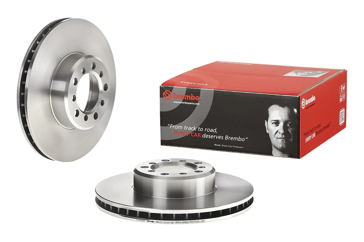 Brembo Disc Brake Pad and Rotor Kits KT04247