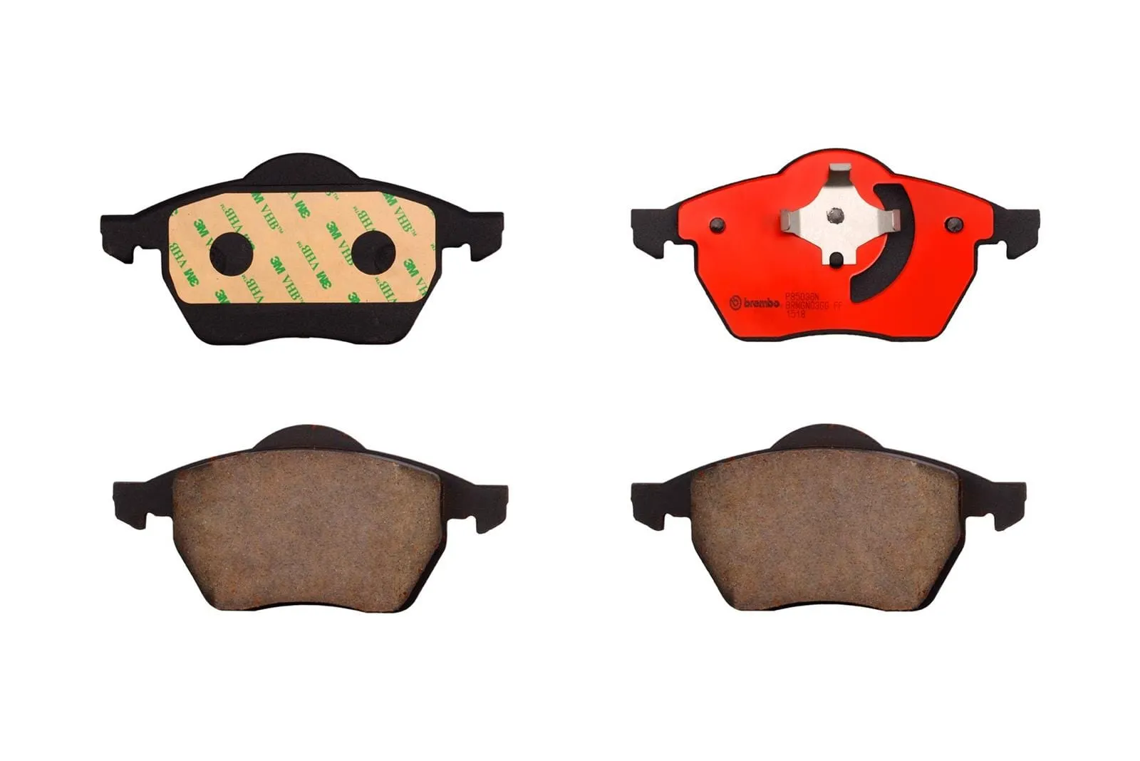 Brembo Disc Brake Pad and Rotor Kits KTX4073