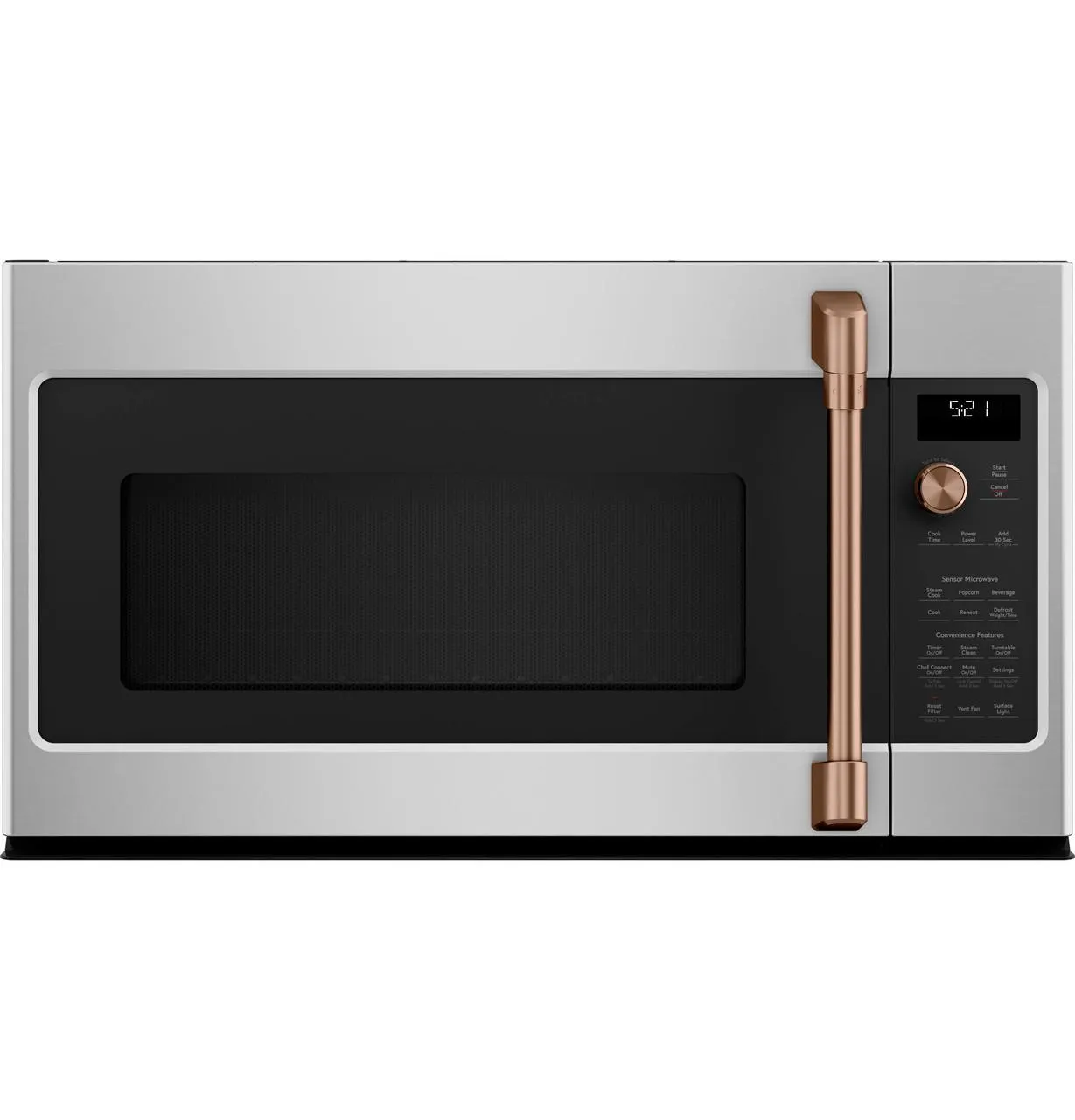 Cafe CVM521P2MS1 Caf(eback)™ 2.1 Cu. Ft. Over-the-Range Microwave Oven