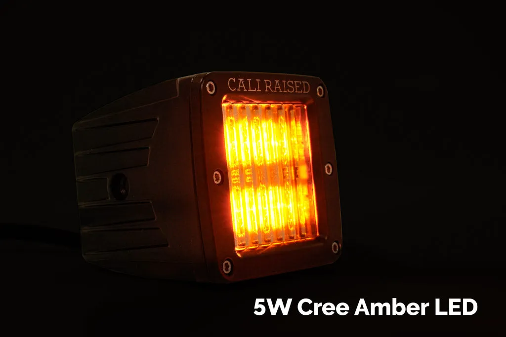 Cali Raise LED 3x2 18W Amber LED Pod