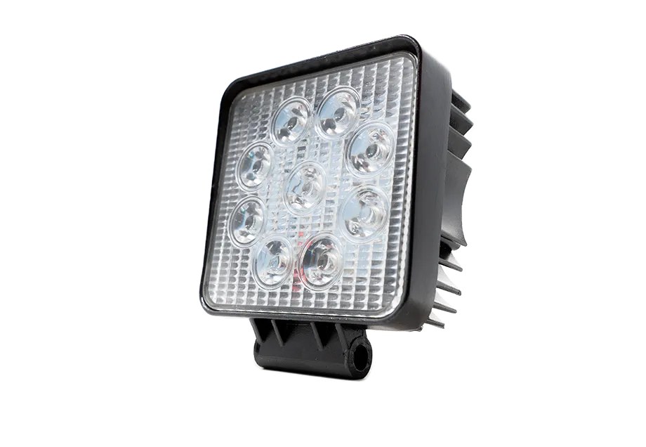 CALI RAISED LED 27W Square Work Light
