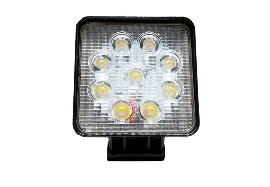 CALI RAISED LED 27W Square Work Light