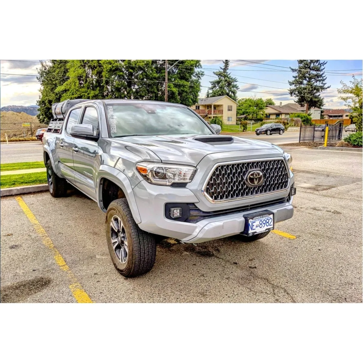 Cali Raised LED Fog Light Pod Replacements Brackets Kits for Tacoma (2016-2023)