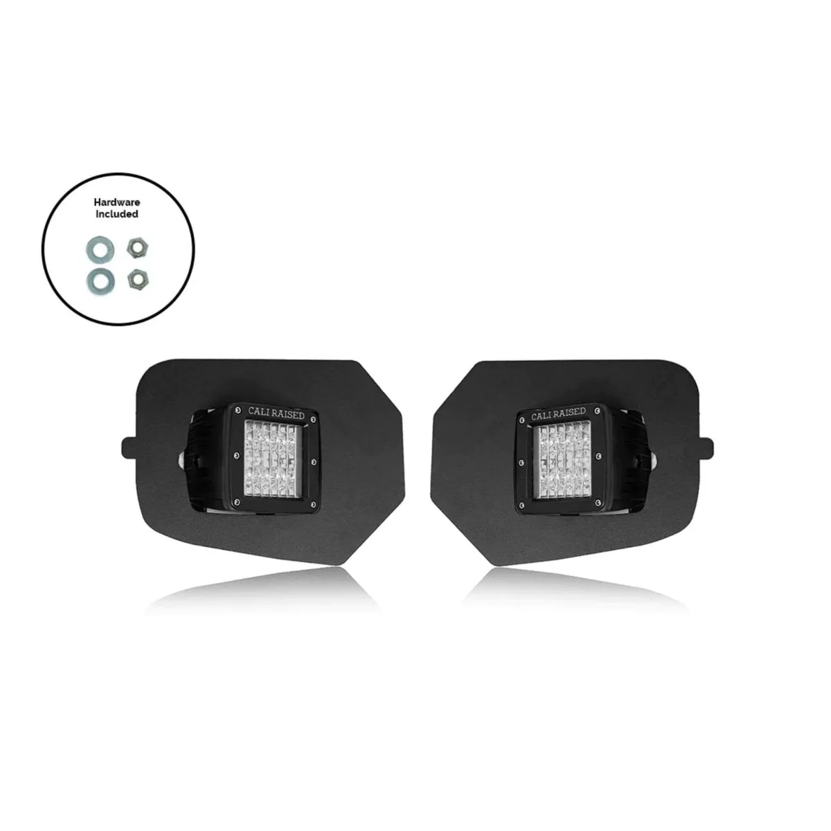 Cali Raised LED Fog Light Pod Replacements Brackets Kits for Tacoma (2016-2023)