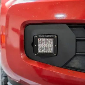 Cali Raised LED Fog Light Pod Replacements Brackets Kits for Tacoma (2016-2023)