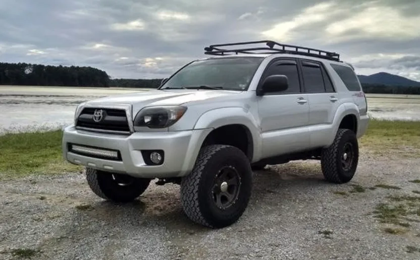 Cali Raised Lower Bumper Flush LED Light Bar Kit For 4Runner (2003-2009)