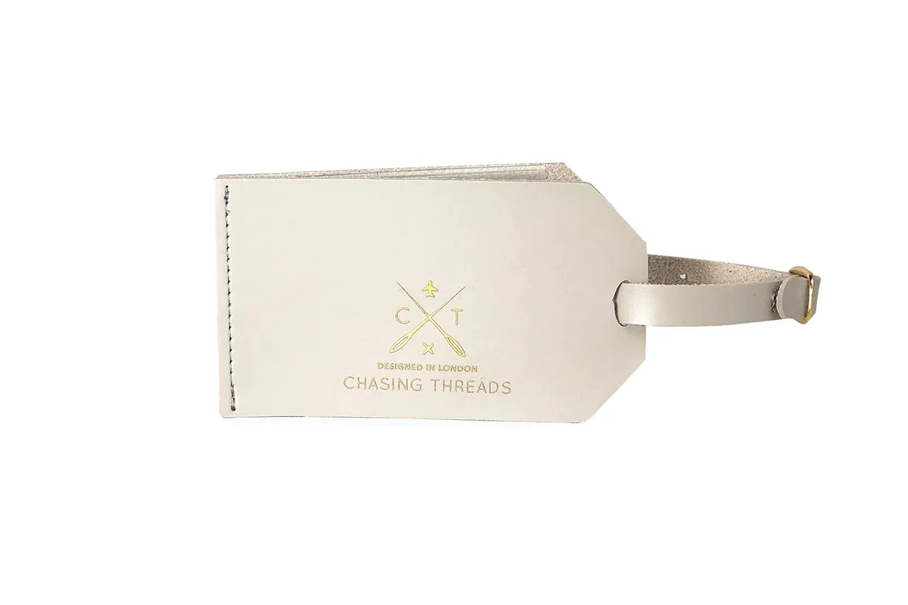 CHASING THREADS • Stitch Your Own Luggage Kit • Lt Grey • NEW