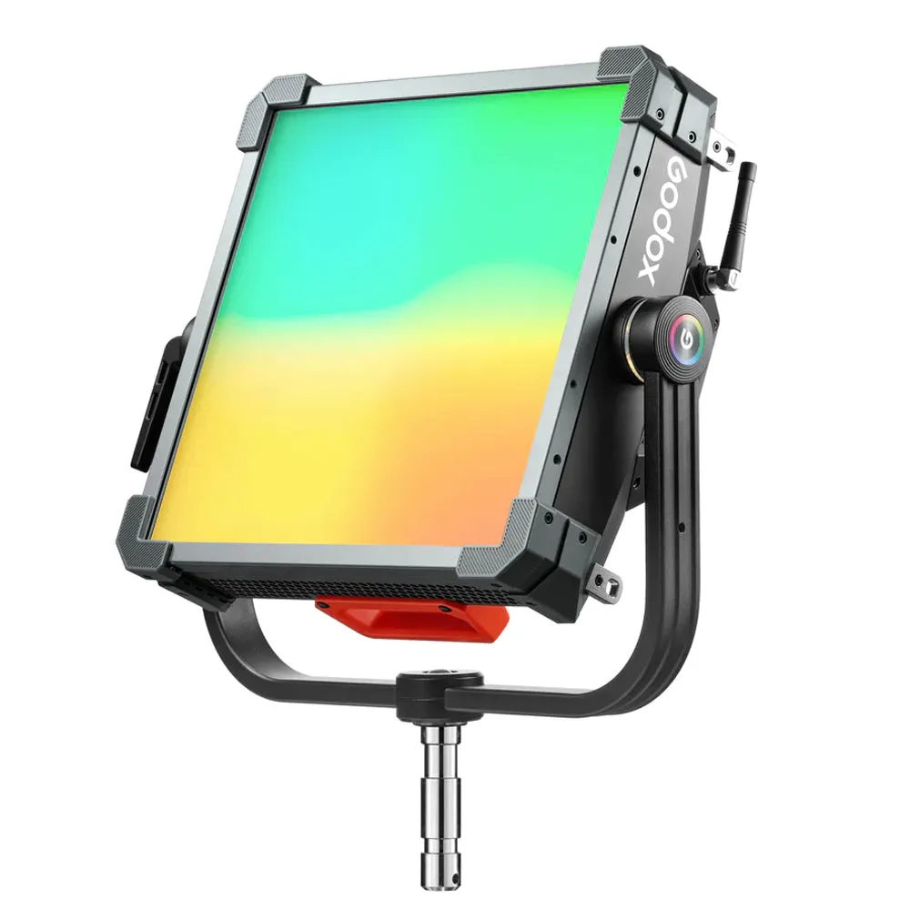 [CLEARANCE] Godox P300R KNOWLED RGB LED Pixel Light Panel 350W 1800K-10000K CCT CRI 96 / TLCI 96 with HSI, RGBW, GEL, X-Y Color Modes, DMX, CRMX, Ethernet, Bluetooth APP Wireless and Onboard Controls for Film Production and Studio Lighting