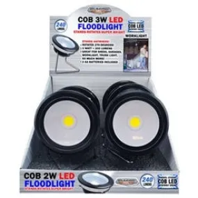 COB LED Flood Light, 240 Lumens, 3-Watts