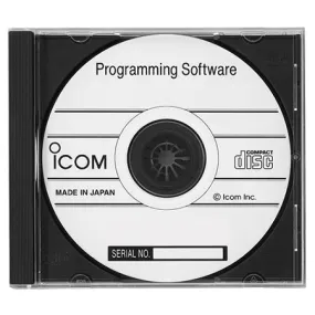 Computer Programming Software, CSF3101D/F5121D for iCOM F3101D, F5121D Radios