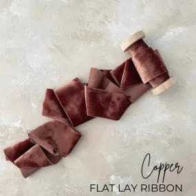 Copper Velvet Ribbon