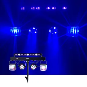 CR Lite Party Bar (Par   Kinta   UV/Strobe Bar w/ Carry Bags, Stand & Remote)