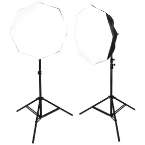 D5 2-Light LED Octabox Kit
