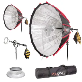 DeepPara110 Fast Set-Up Parabolic Softbox (Central Pole Bracket)