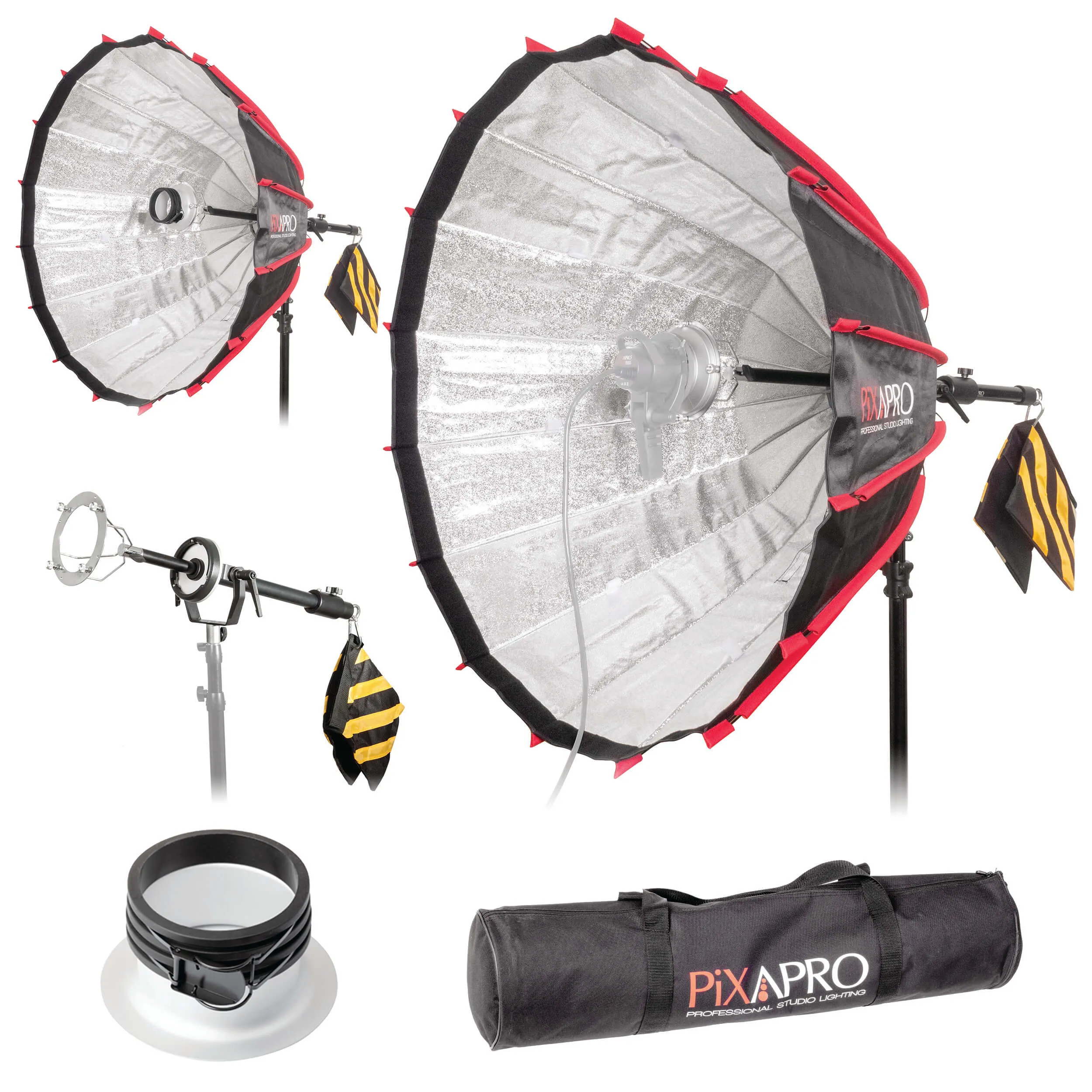 DeepPara110 Fast Set-Up Parabolic Softbox (Central Pole Bracket)