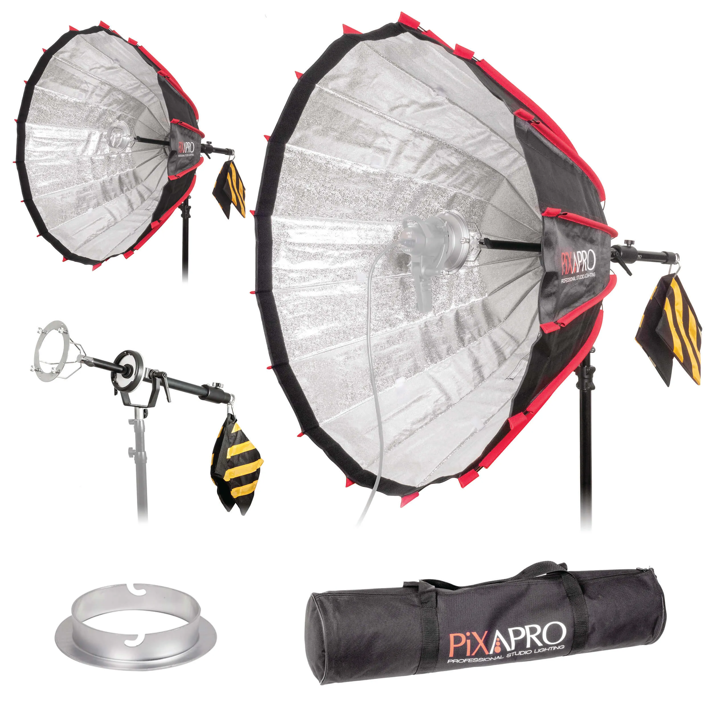 DeepPara110 Fast Set-Up Parabolic Softbox (Central Pole Bracket)