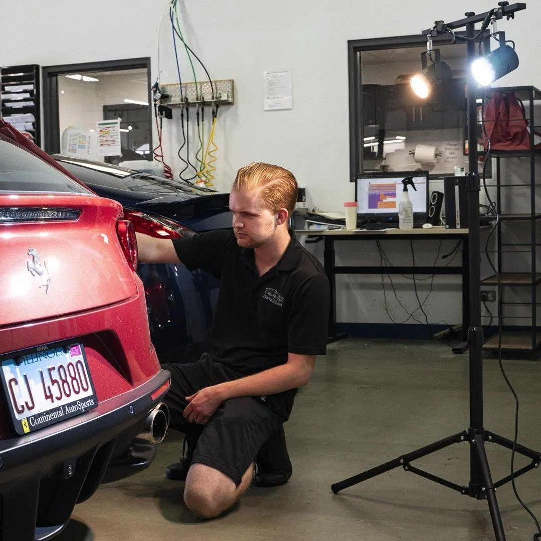 Dimmable LED Paint Correction Lights With Stand