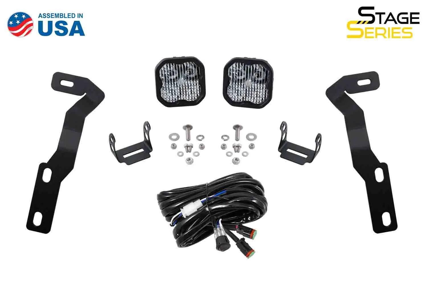 Diode Dynamics Amber SS3 Stage Series Ditch Light Kit | 2023-2016 Toyota Tacoma