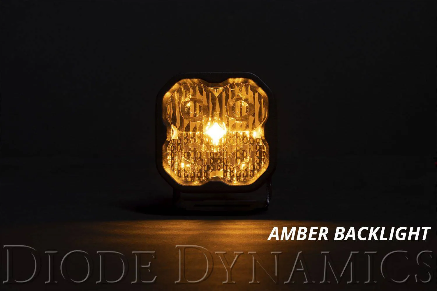 Diode Dynamics SS3 Stage Series 3" SAE/DOT Yellow MAX LED Pod (pair)