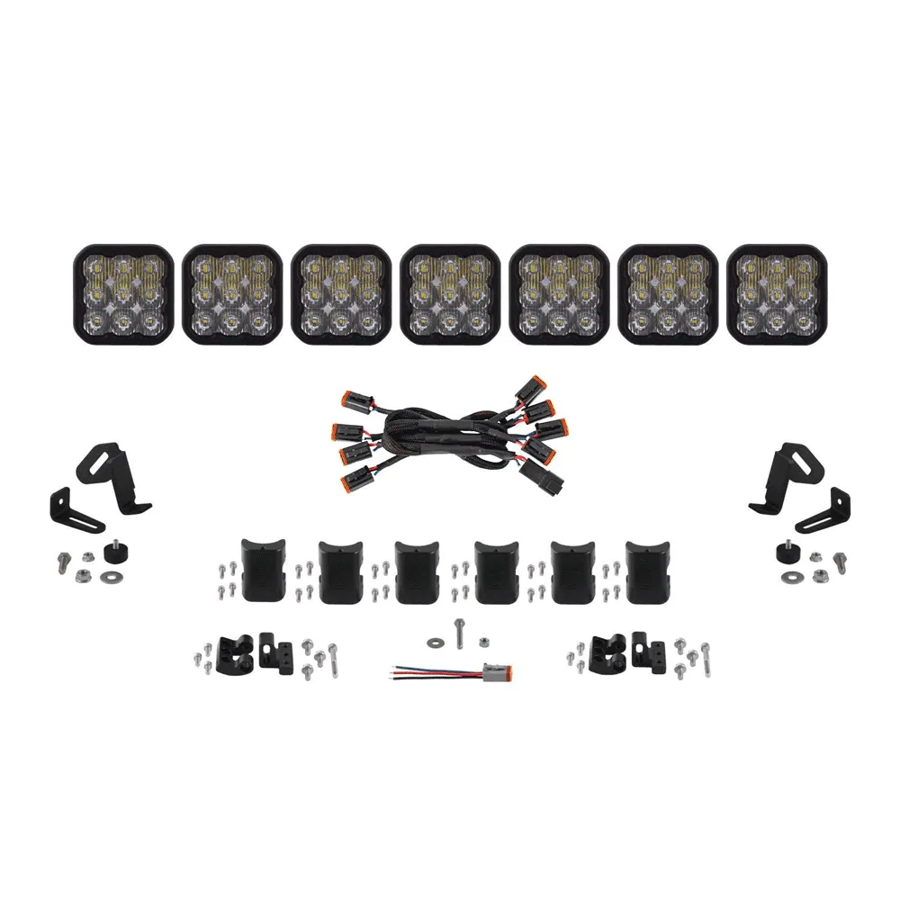 Diode Dynamics - SS5 CrossLink 7-Pod LED Light Bar (One)