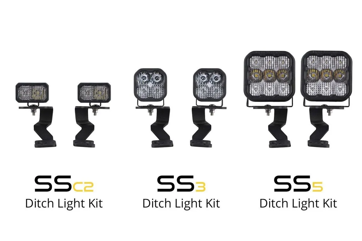 Diode Dynamics Stage Series Backlit Ditch Light Kit for Tundra (2022-2024)