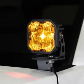 Diode Dynamics Stage Series Backlit Ditch Light Kit - Yellow | 2024  Toyota Tacoma