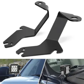 Ditch Light Hood Hinges Mounts For 1999-2006 Chevrolet Silverado Tahoe Suburban GMC Sierra Yukon