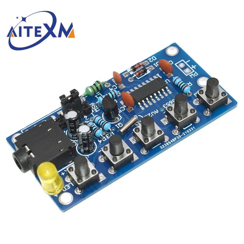 DIY Electronic Kits Wireless Stereo FM Radio Receiver Module PCB 76MHz-108MHz DC 1.8V-3.6V
