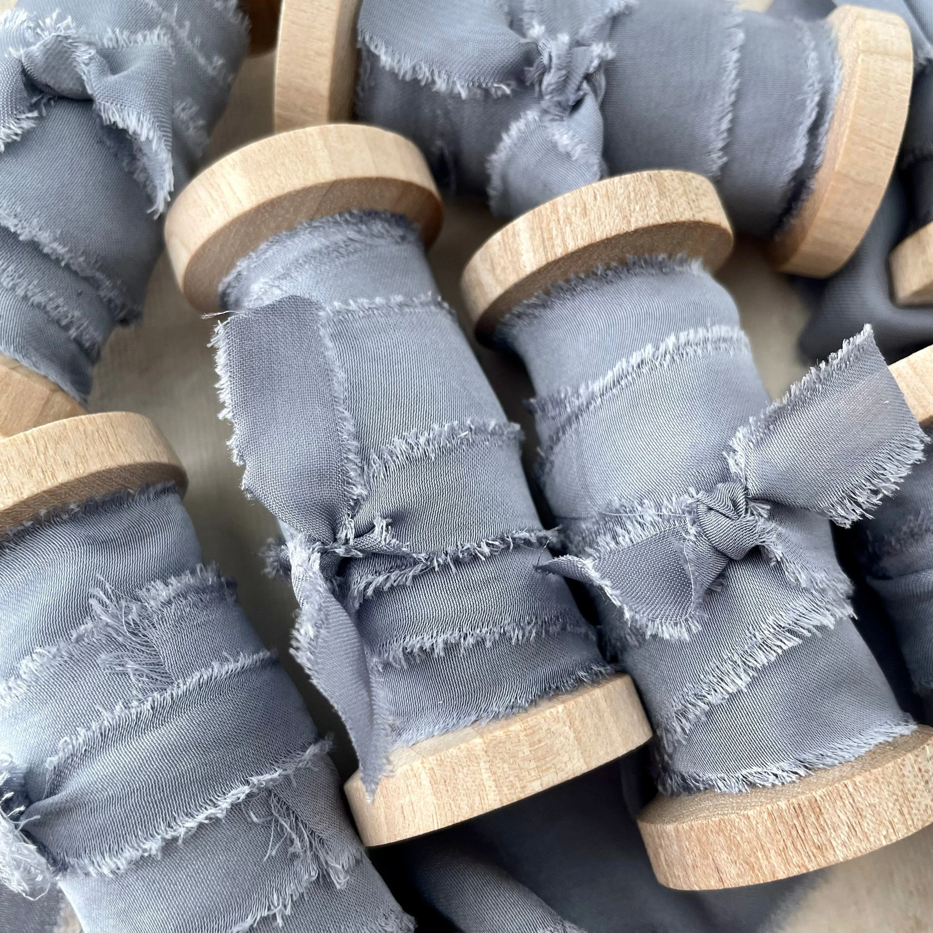 Dusty Blue Ribbon