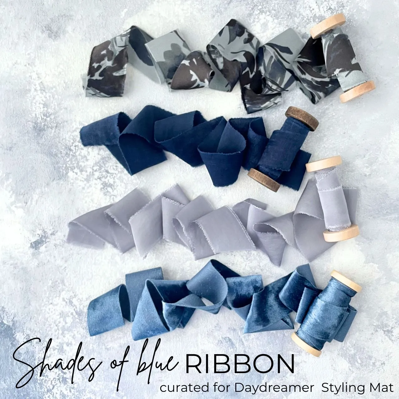 Dusty Blue Ribbon