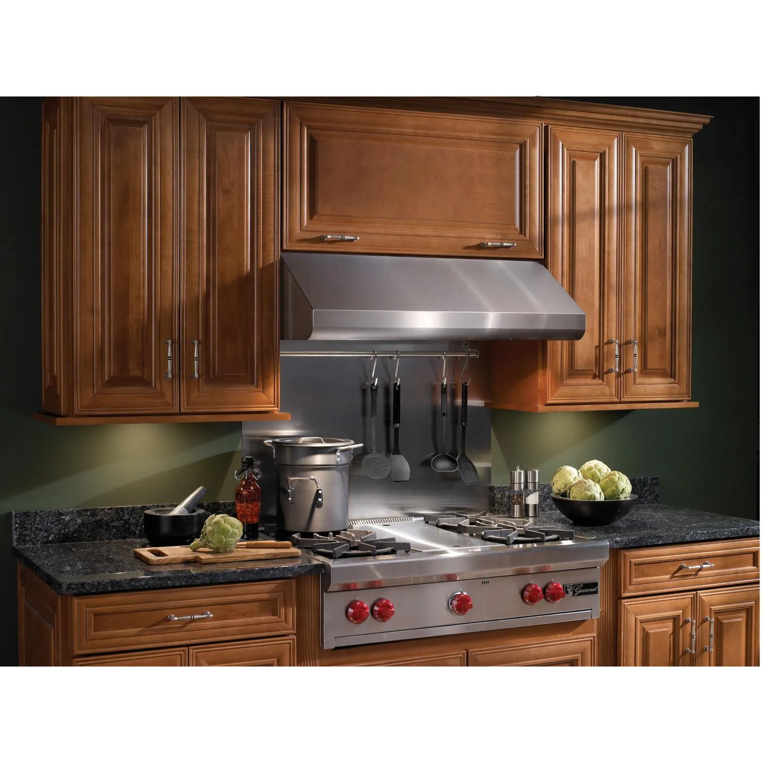 E6436SSM Broan 650 Max Blower CFM, <0.3 Sones 36-Inch Stainless Steel Pro-Style Range Hood