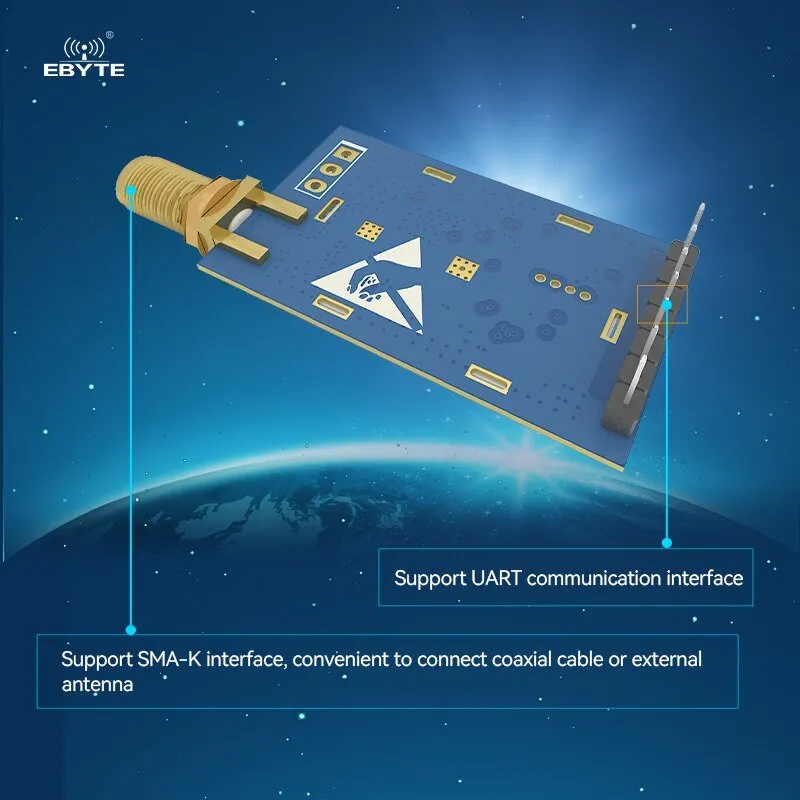 Ebyte E34-2G4D27D nRF24L01  2.4G UART Wireless Module Full Duplex High-Speed Transmission 10dBm Ebyte GFSK DIP 5KM Wireless Module