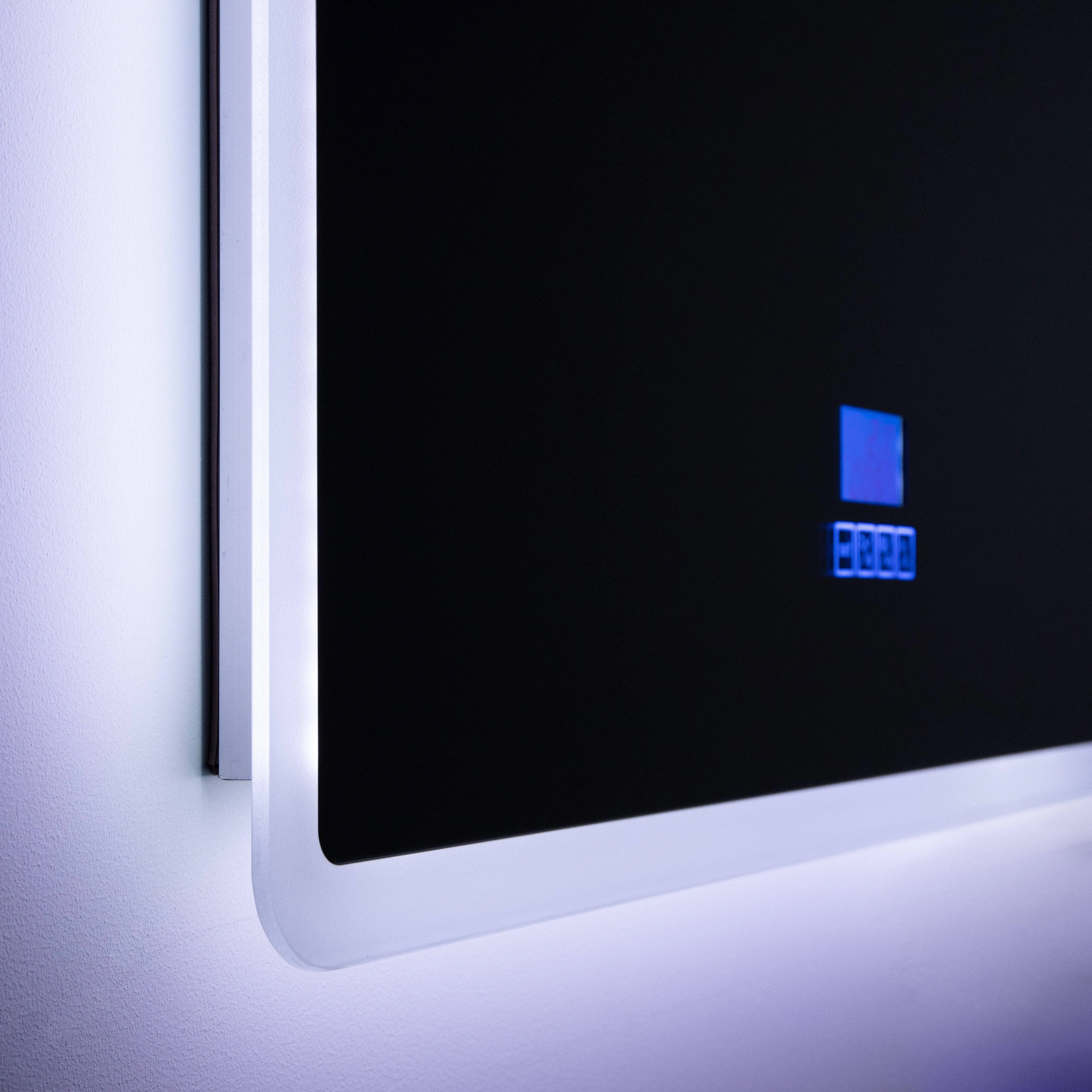 Euro Mirror Bluetooth Rectangle Landscape - 80cm x 60cm