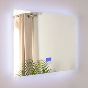 Euro Mirror Bluetooth Rectangle Landscape - 80cm x 60cm