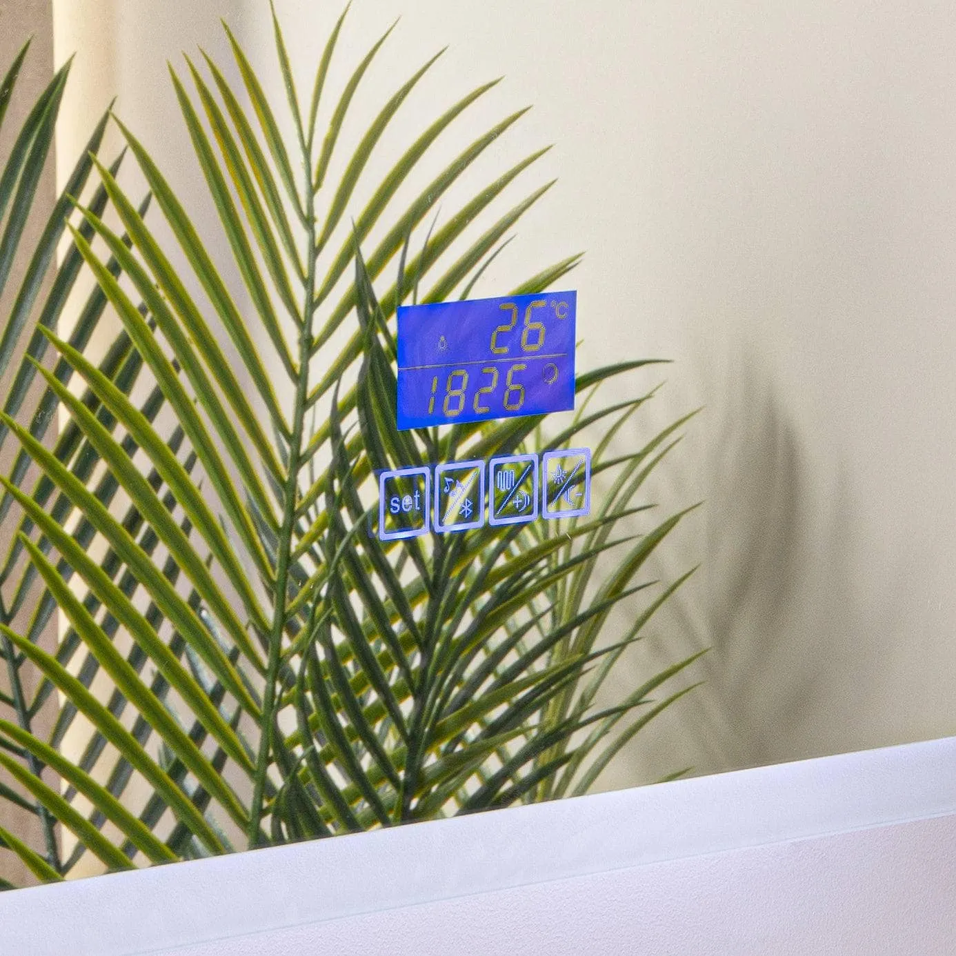 Euro Mirror Bluetooth Rectangle Landscape - 80cm x 60cm