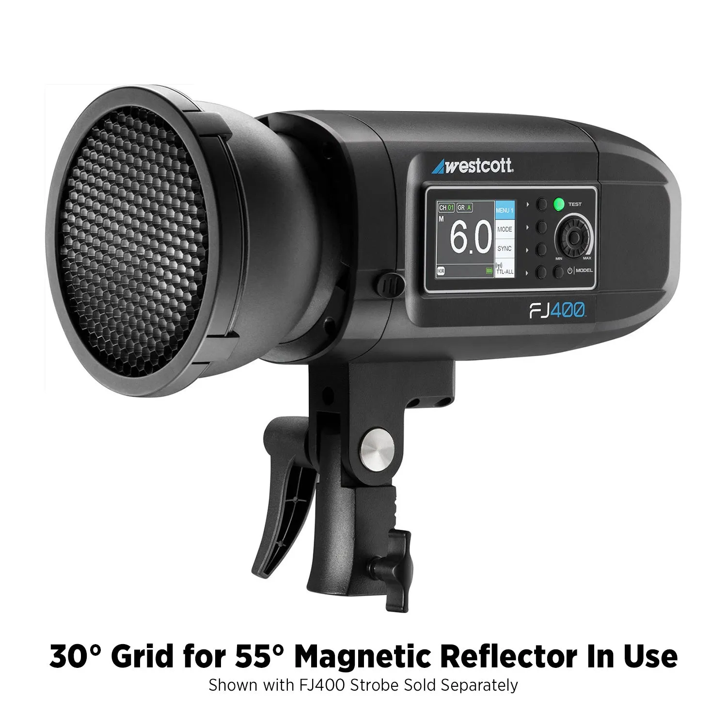 FJ400 30-Degree Honeycomb Grid for 55-Degree Magnetic Reflector