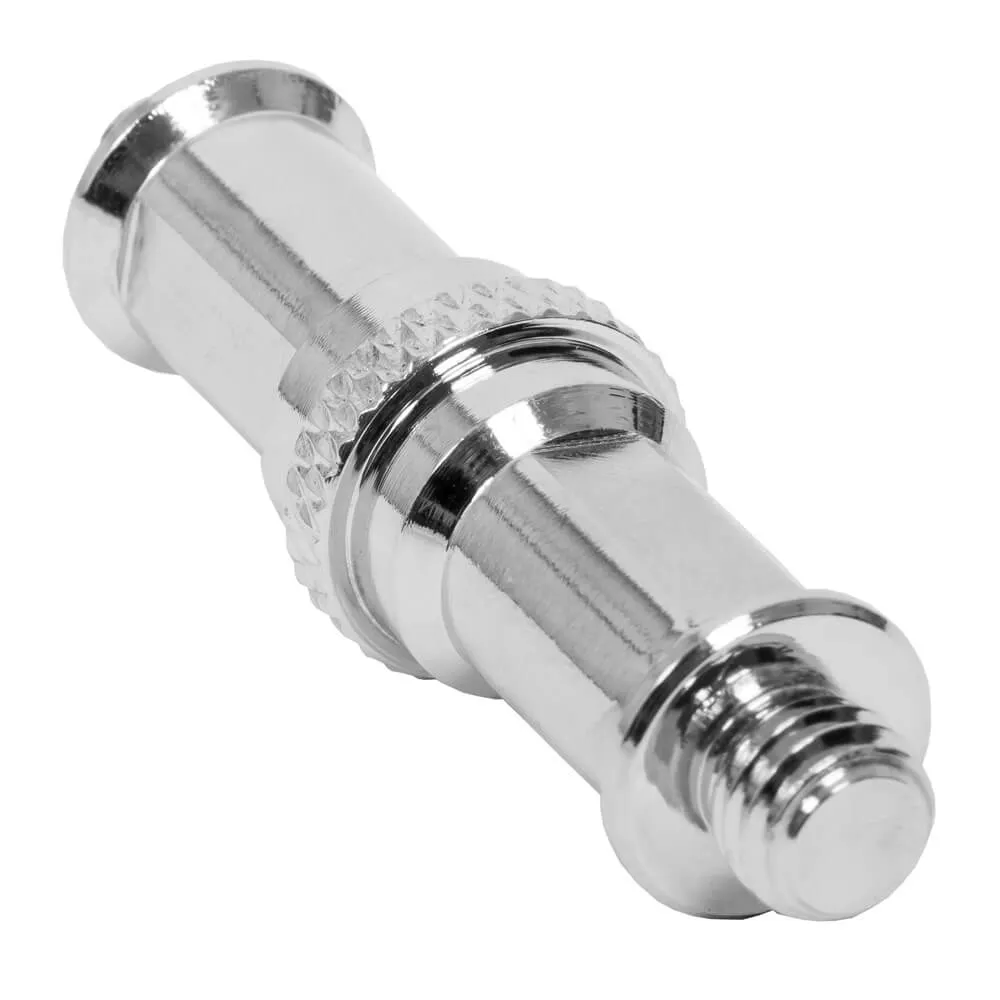 Flat-Sided 5/8” Male Spigot Adapter with 1/4”  and 3/8” Thread