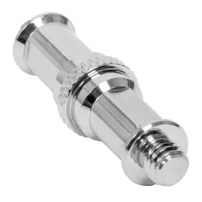 Flat-Sided 5/8” Male Spigot Adapter with 1/4”  and 3/8” Thread