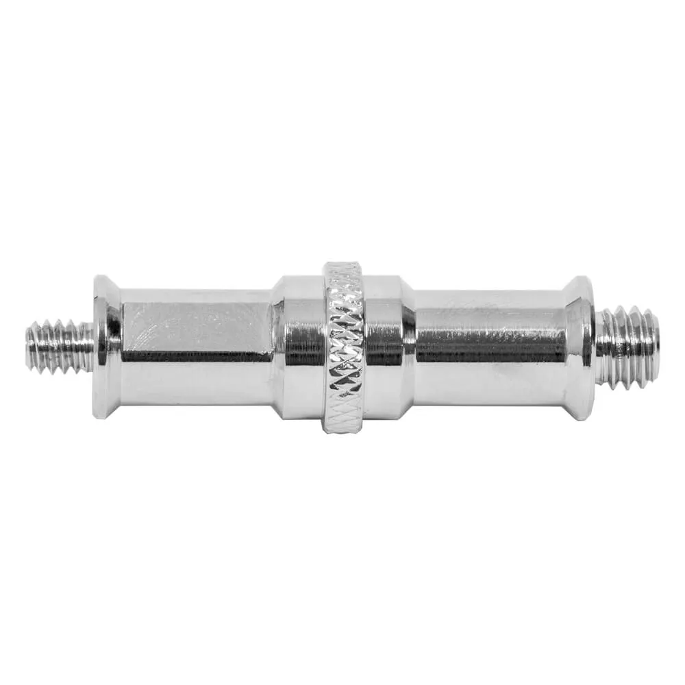 Flat-Sided 5/8” Male Spigot Adapter with 1/4”  and 3/8” Thread