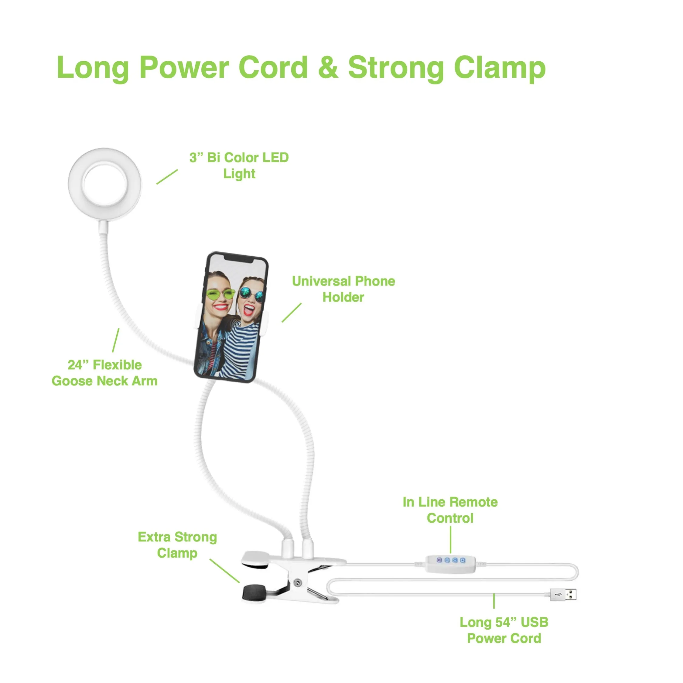 For You Photo Video Vlogging Kit Ring Light
