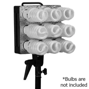 Fotodiox C-900 Cool Light - 9 Bulb Light Fixture for CFL Bulbs