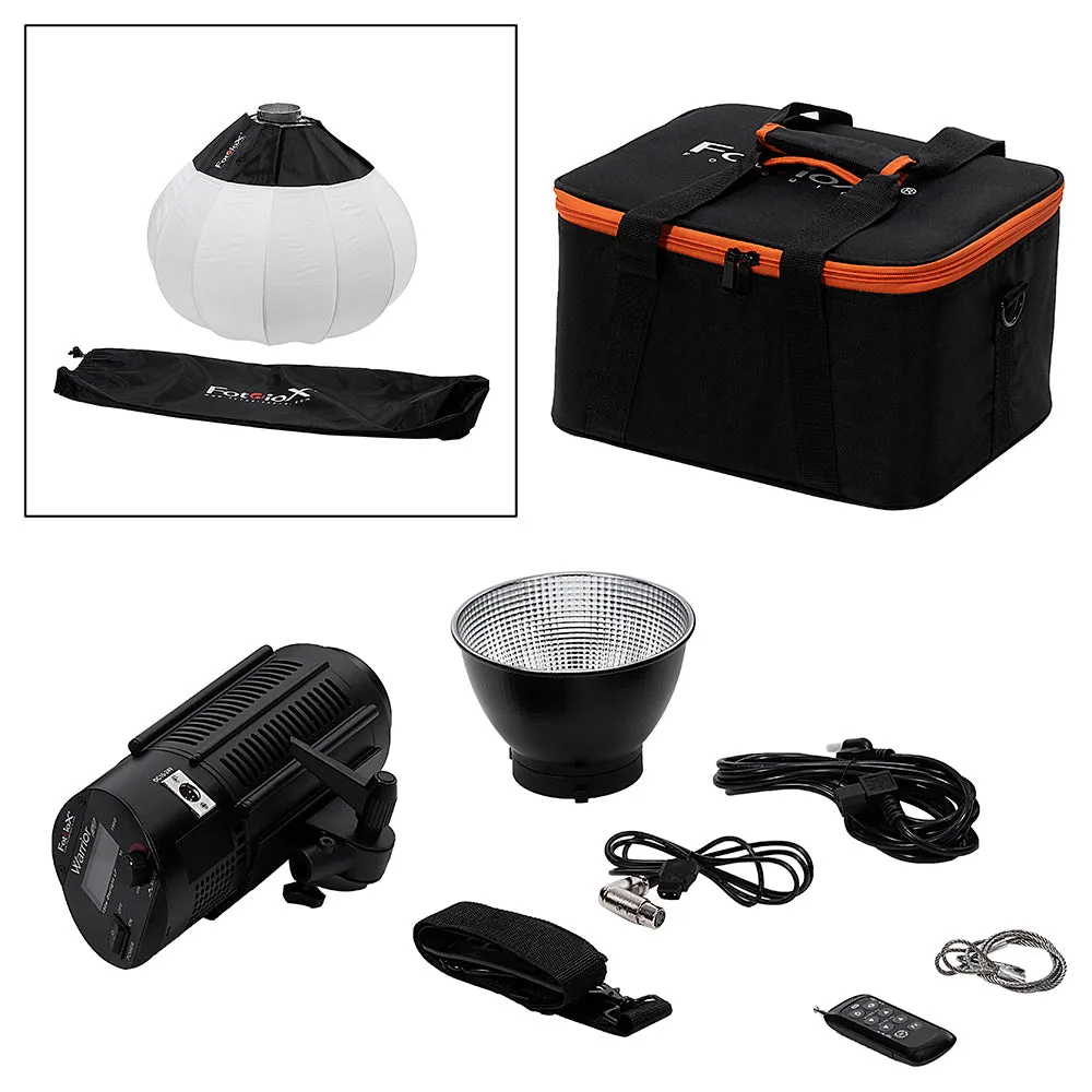 Fotodiox Pro Warrior 150 Daylight - High-Intensity Daylight Color (5600k) LED Light Kit, 5600k Light for Still and Video