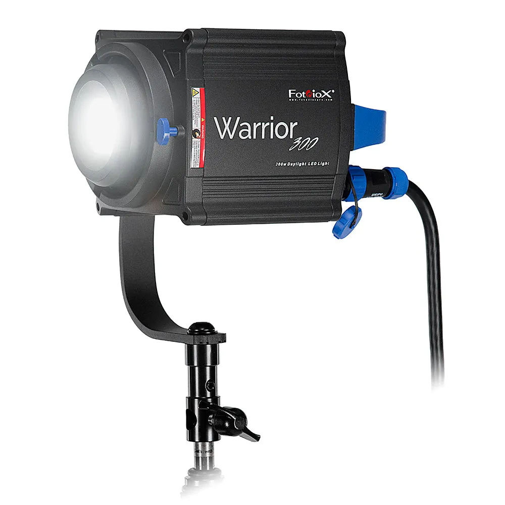 Fotodiox Pro Warrior 300 Daylight LED Light Kit - High-Intensity Daylight Color (5600k) LED Light Kit, 5600k Light for Still and Video