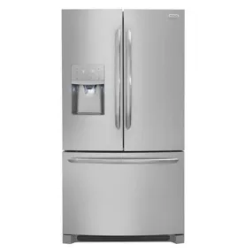 Frigidaire - Gallery 26.8 cu ft French Door Refrigerator with Dual Ice Maker